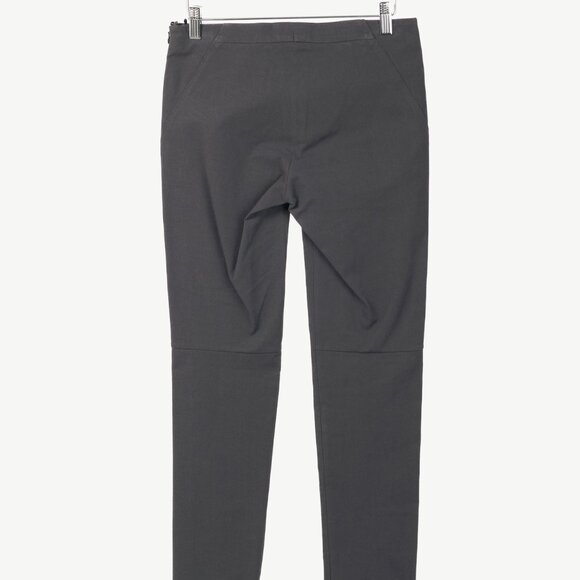 Brunello Cucinelli AW/15 Dark Grey Cotton-Twill Leggings - Picture 2 of 12